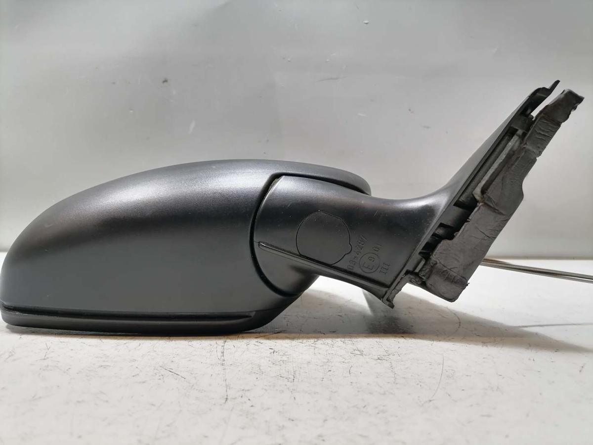 Skoda Fabia 2 original Au&szlig;enspiegel rechts manuell verstellbar 9153 Anthracite grey Bj.2009